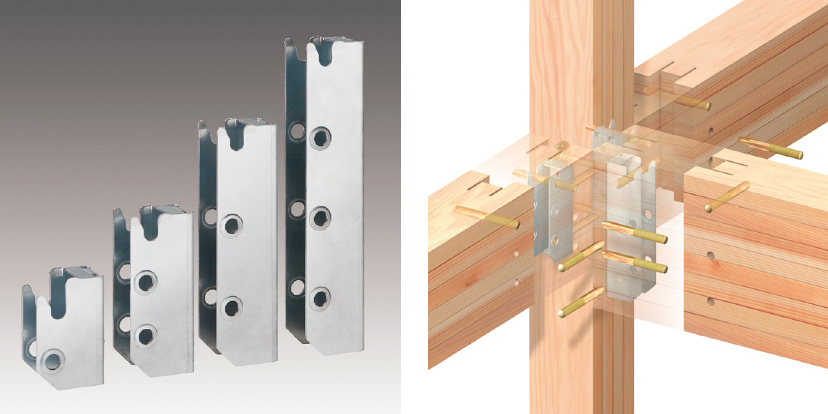 イラスト：構造金物(プレセッターSU)
